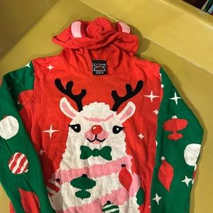 Girls Holiday Sweater - Size XL (15/16)